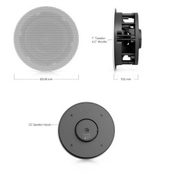 Boxă încastrabilă de tavan 6.5" In-Ceiling UniFi Ubiquiti, UACC-In-Ceiling-Speaker