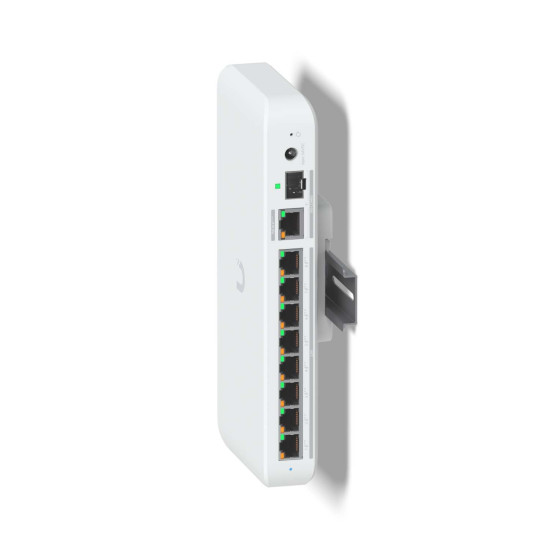 Suport pentru șină DIN pentru Switch-uri compacte UniFi Ubiquiti, UACC-Switch-DIN