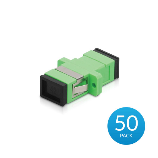 Adaptor fibră optică SC/APC UniFi Ubiquiti, Pachet 50 buc., UF-ADAPTER-APC-50