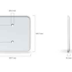 Suport magnetic de perete Floating Mount pentru UniFi Express 7 Ubiquiti, UACC-FM-16cm