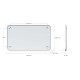 Suport magnetic de perete Floating Mount pentru Cloud Gateway Fiber și Gateway Fiber UniFi Ubiquiti, UACC-FM-23cm