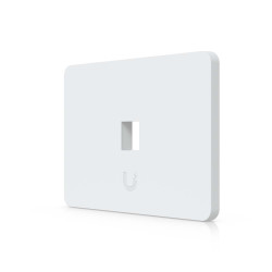 Placă de perete Keystone universală vopsibilă 1 Port UniFi Ubiquiti, Pachet 4 buc., UACC-WP-Keystone-H-1P