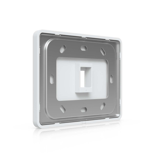 Placă de perete Keystone universală vopsibilă 1 Port UniFi Ubiquiti, Pachet 4 buc., UACC-WP-Keystone-H-1P