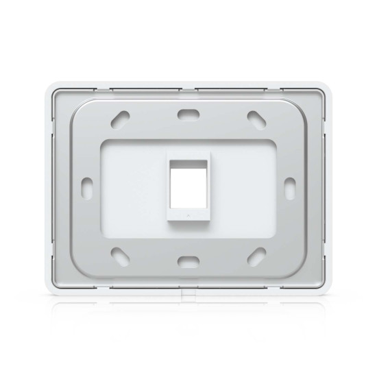 Placă de perete Keystone universală vopsibilă 1 Port UniFi Ubiquiti, Pachet 4 buc., UACC-WP-Keystone-H-1P
