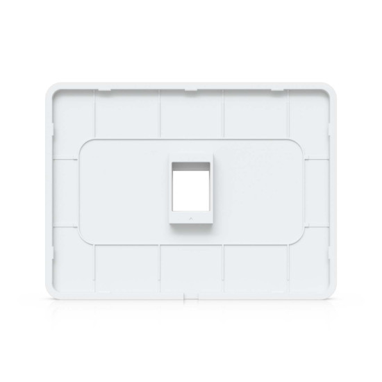 Placă de perete Keystone universală vopsibilă 1 Port UniFi Ubiquiti, Pachet 4 buc., UACC-WP-Keystone-H-1P