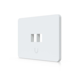 Placă de perete Keystone universală vopsibilă 2 Porturi UniFi Ubiquiti, Pachet 4 buc., UACC-WP-Keystone-H-2P