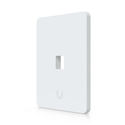 Placă de perete Keystone universală vopsibilă 1 Port UniFi Ubiquiti, Pachet 4 buc., UACC-WP-Keystone-V-1P
