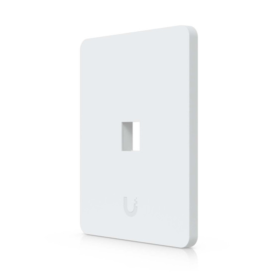 Placă de perete Keystone universală vopsibilă 1 Port UniFi Ubiquiti, Pachet 4 buc., UACC-WP-Keystone-V-1P