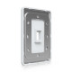 Placă de perete Keystone universală vopsibilă 1 Port UniFi Ubiquiti, Pachet 4 buc., UACC-WP-Keystone-V-1P