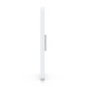 Placă de perete Keystone universală vopsibilă 1 Port UniFi Ubiquiti, Pachet 4 buc., UACC-WP-Keystone-V-1P