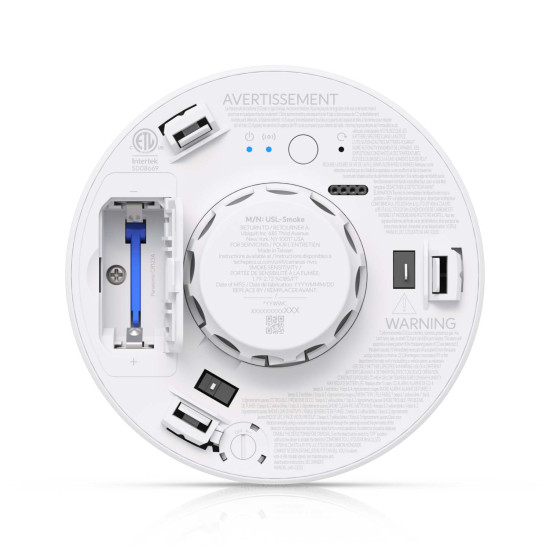 Detector de fum și monoxid de carbon UniFi Ubiquiti SuperLink, autonomie până la 10 ani, USL-Smoke