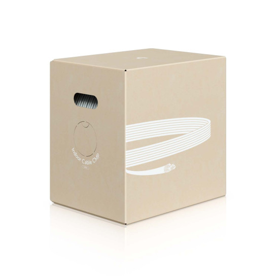 Cablu de rețea Cat6 CMP pentru interior UniFi Ubiquiti, U-Cable-C6-CMP