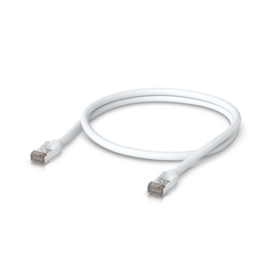 Cablu de rețea Patch Outdoor 1 m UniFi Ubiquiti, Alb, UACC-CABLE-PATCH-OUTDOOR-1M-W