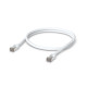 Cablu de rețea Patch Outdoor 1 m UniFi Ubiquiti, Alb, UACC-CABLE-PATCH-OUTDOOR-1M-W