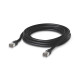 Cablu de rețea Patch Outdoor 5 m UniFi Ubiquiti, Negru, UACC-CABLE-PATCH-OUTDOOR-5M-BK