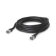 Cablu de rețea Patch Outdoor 8 m UniFi Ubiquiti, Negru, UACC-CABLE-PATCH-OUTDOOR-8M-BK