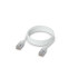 Cablu de rețea Patch Premium ultra-subțire împletit 3 m UniFi Ubiquiti, 10 GbE, Alb, UACC-Cable-Patch-EL-C6A-3M-W