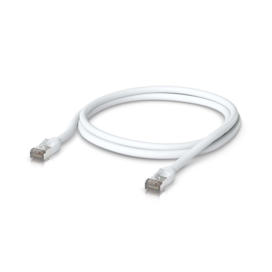 Cablu Patch Exterior UniFi Ubiquiti RJ45 Ecranat, 2 m, UACC-Cable-Patch-Outdoor-2M-W