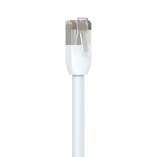 Cablu de rețea Patch Outdoor 1 m UniFi Ubiquiti, Alb, UACC-CABLE-PATCH-OUTDOOR-1M-W