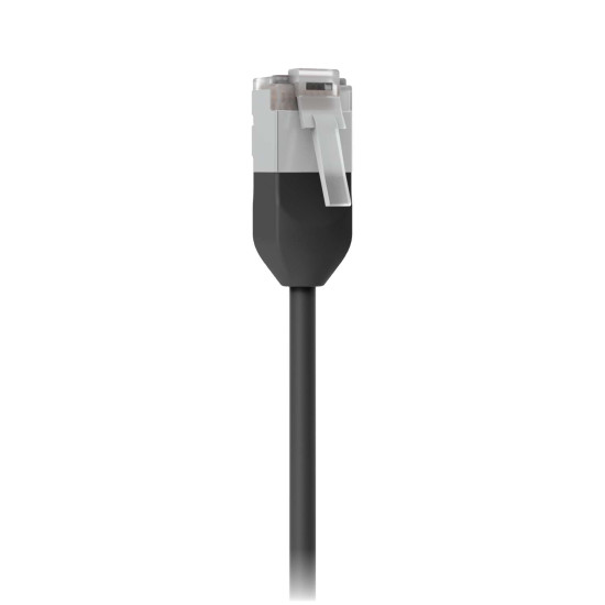 Cablu de rețea Patch Premium Outdoor ultra-subțire ecranat 3 m UniFi Ubiquiti, 10 GbE, Negru, UACC-Cable-Patch-Outdoor-C6A-3M-BK