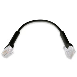 Patchcord UniFi CAT 6, 2 m, Negru, Ubiquiti - U-CABLE-PATCH-2M-RJ45-BK