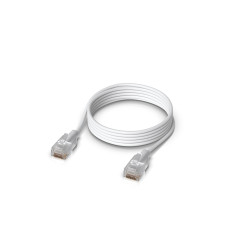 Patchcord UniFi Etherlighting CAT 6, 1 m, Alb, Ubiquiti UACC-Cable-Patch-EL-1M-W