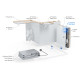 Suport încastrat pentru AI Theta Pro UniFi Ubiquiti, UACC-AI-Theta-Pro-PFM-Camera