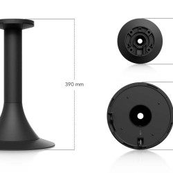 Suport suspendat pentru cameră AI Multi Sensor 4 UniFi Ubiquiti, Negru, UACC-AI-MS-4-PM-B