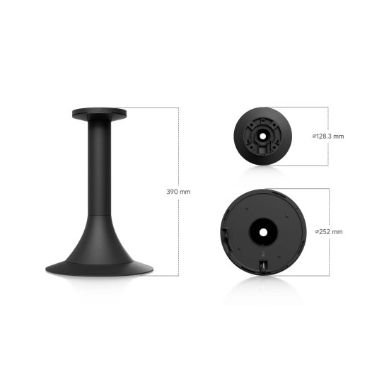 Suport suspendat pentru cameră AI Multi Sensor 4 UniFi Ubiquiti, Negru, UACC-AI-MS-4-PM-B