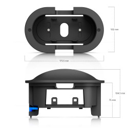 Suport încastrat pentru cameră G6 180 UniFi Ubiquiti, Negru, UACC-G6-180-FM-B