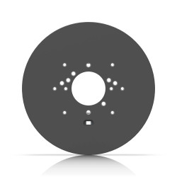 Placă de montare pentru doză electrică UniFi Ubiquiti, Neagră, UACC-GB-Plate-B