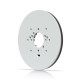 Placă de montare pentru doză electrică UniFi Ubiquiti, Albă, UACC-GB-Plate-W