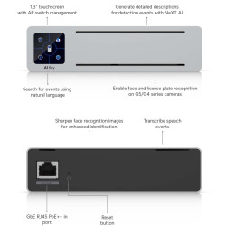 Appliance Edge AI UniFi Ubiquiti pentru UniFi Protect, AI-Key