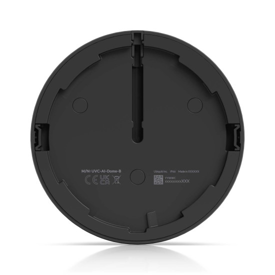 Cameră IP Dome 4K UniFi Ubiquiti AI PoE, Neagră, UVC-AI-Dome-B