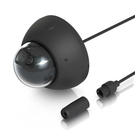 Cameră IP Dome 4K UniFi Ubiquiti AI PoE, Neagră, UVC-AI-Dome-B