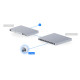 Cameră IP Dome 4K UniFi Ubiquiti AI PoE, Albă, UVC-AI-Dome-W
