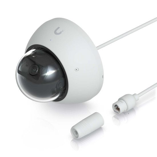 Cameră IP Dome 4K UniFi Ubiquiti AI PoE, Albă, UVC-AI-Dome-W