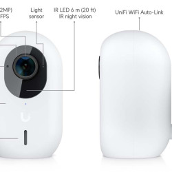 Cameră IP Compactă Full HD UniFi Ubiquiti G3 Instant WiFi, UVC-G3-INS