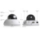 Cameră de supraveghere Dome 4K PoE+ UniFi Ubiquiti G6 Edge cu AI și zoom optic 2,36x, UVC-G6-Edge-Dome