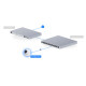 Cameră de supraveghere 4K PoE+ UniFi Ubiquiti G6 Edge Turret cu AI și zoom optic 2,36x, UVC-G6-Edge-Turret