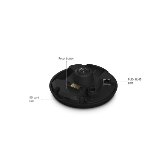 Cameră IP 360° 12 MP UniFi Ubiquiti G6 Pro PoE, UVC-G6-Pro-360-B