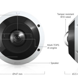 Cameră IP 360° 12 MP UniFi Ubiquiti G6 Pro PoE, UVC-G6-Pro-360-W