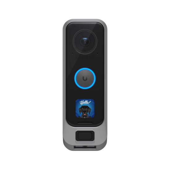 Carcasă pentru G4 Doorbell Pro UniFi Ubiquiti, Argintiu, UACC-G4-DB-Pro-Cover-Silver