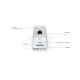 Sonerie video PoE UniFi Ubiquiti Doorbell Lite, Albă, UVC-Doorbell-Lite-W