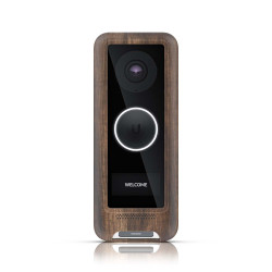 Carcasă pentru G4 Doorbell UniFi Ubiquiti, Lemn, UVC-G4-DB-Cover-Wood