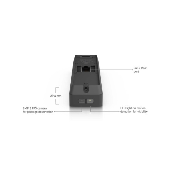 Interfon video inteligent UniFi Ubiquiti G6 Entry cu integrare Protect și Access, UVC-G6-Entry
