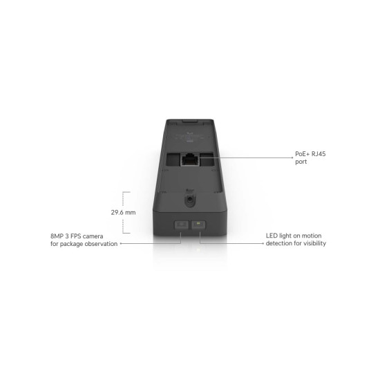 Interfon Video UniFi Ubiquiti G6 Pro Entry cu Cameră 12 MP, Ecran Tactil 3" și Audio Bidirecțional, UVC-G6-Pro-Entry