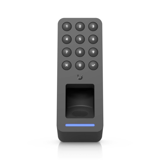 Cititor control acces cu amprentă, NFC și tastatură UniFi Ubiquiti G3 Reader Fingerprint, Negru, UA-G3-Fingerprint-B