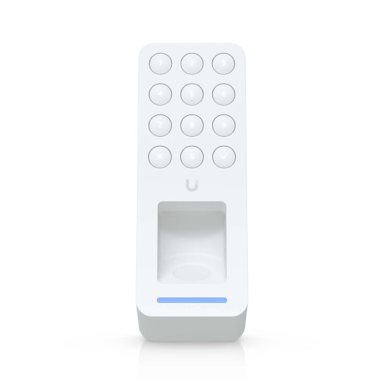 Cititor control acces cu amprentă, NFC și tastatură UniFi Ubiquiti G3 Reader Fingerprint, Alb, UA-G3-Fingerprint-W
