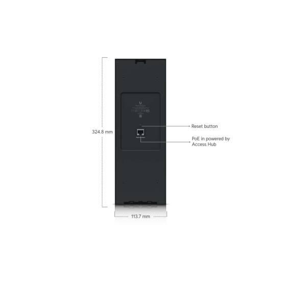 Interfon IP pentru control acces UniFi Ubiquiti G3 Intercom cu Touch Pass, UA-G3-Intercom